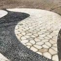 曲靖 黄金麻冰裂缝室外铺装效果完美展示