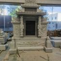 曲靖 芝麻灰高档墓碑、土墓，一套也支持定做