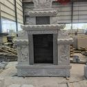 曲靖 芝麻灰高档墓碑、土墓，一套也支持定做