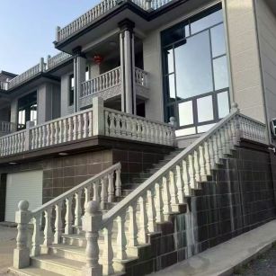 曲靖 芝麻白别墅阳台栏杆，楼梯栏杆