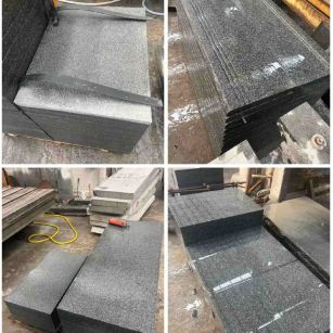 曲靖 芝麻黑地铺石材