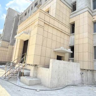 曲靖 黄金麻干挂，工地实拍
