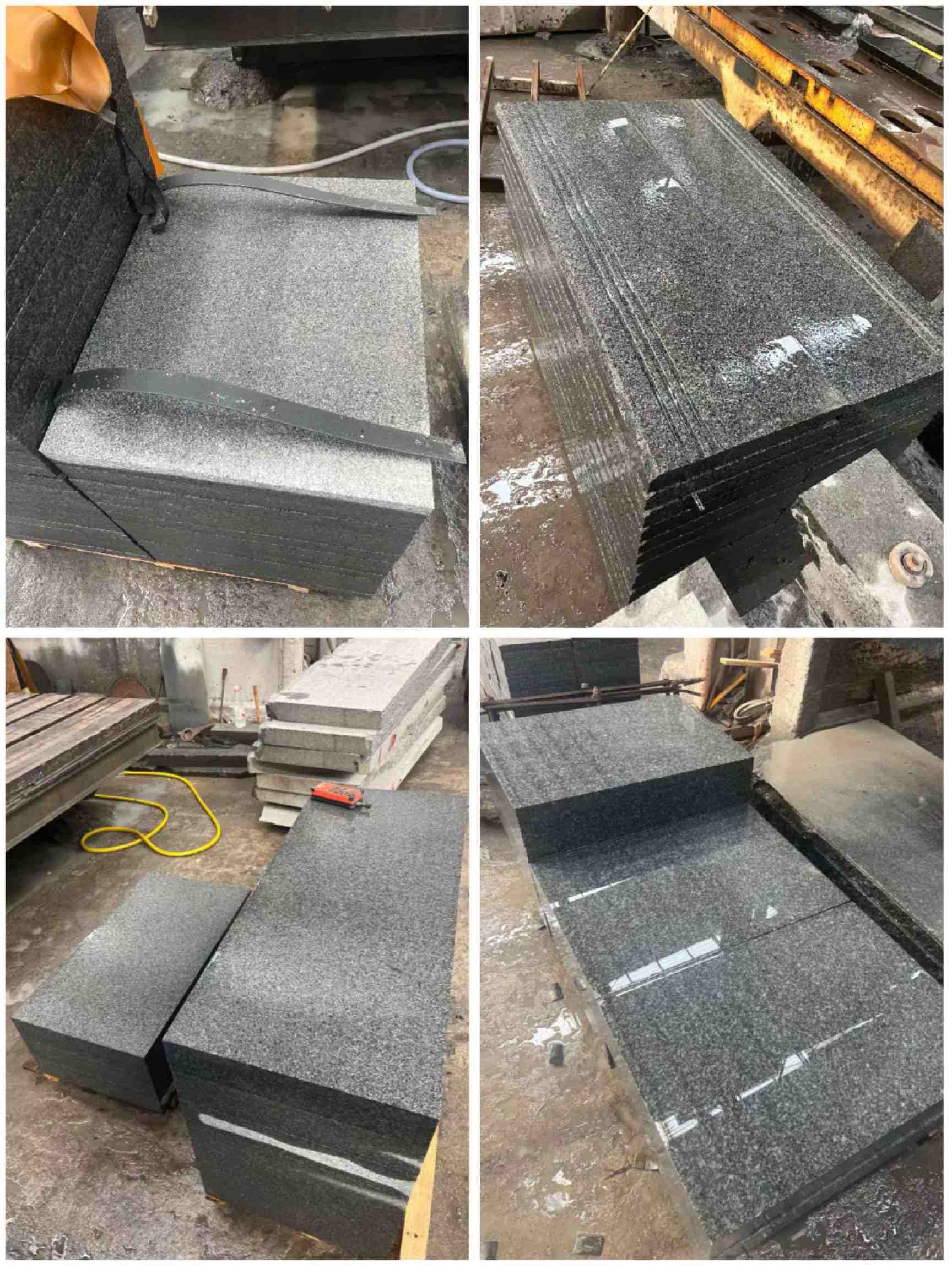 曲靖 芝麻黑地铺石材