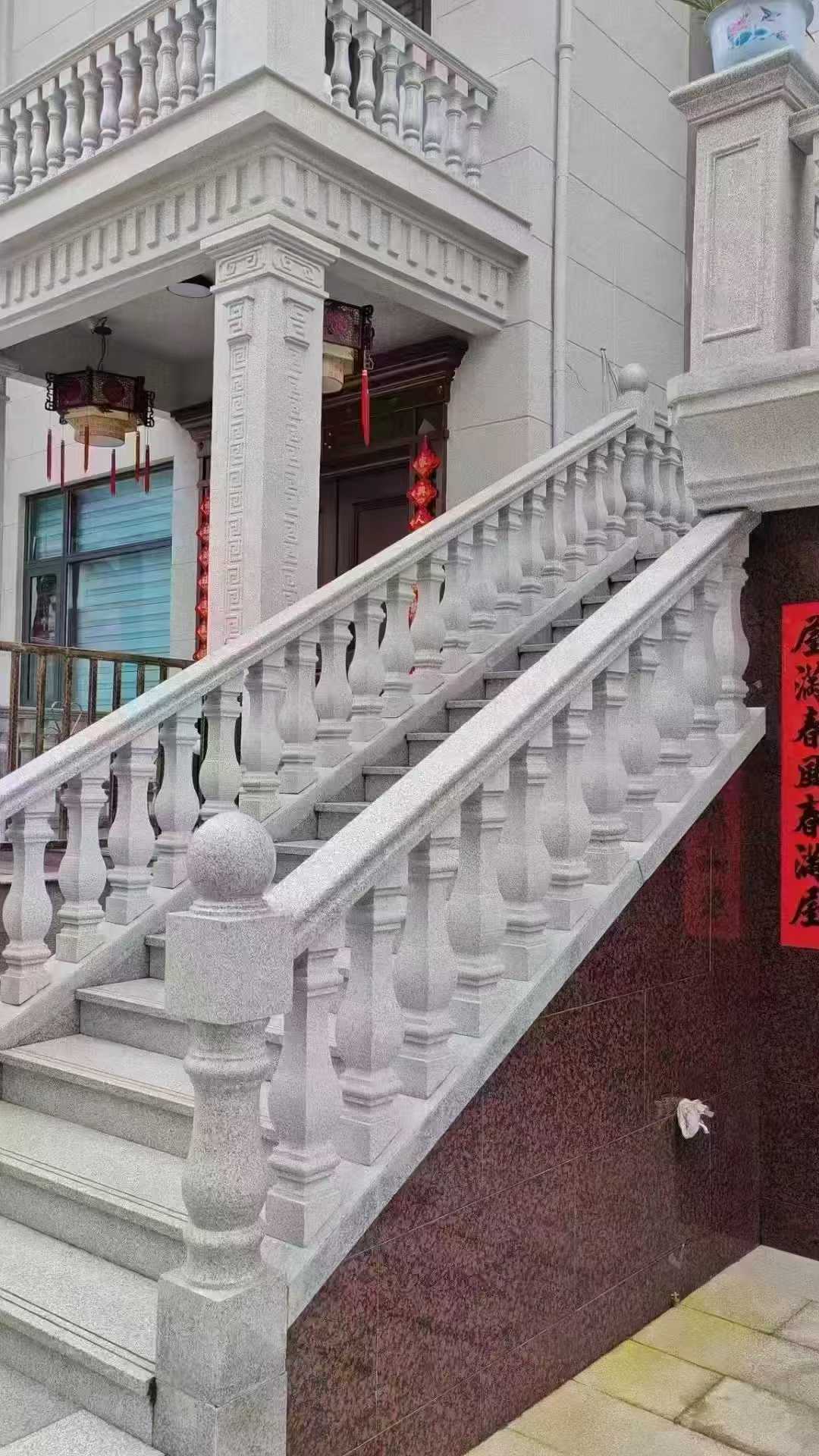 曲靖 天然石材 阳台庭院护栏、栏杆