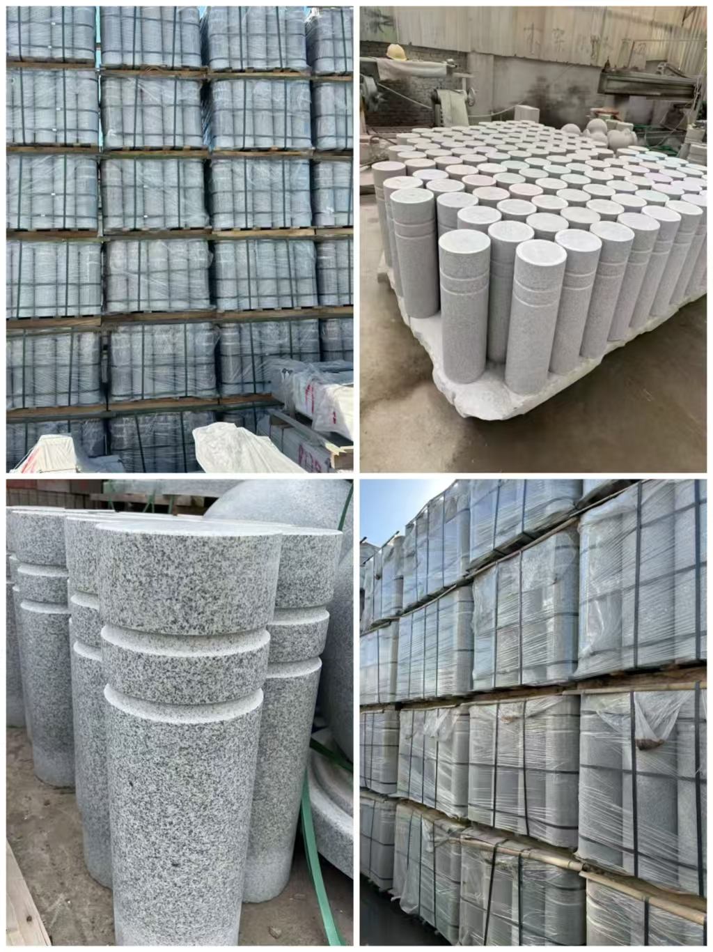 曲靖 芝麻白花岗岩挡车柱、隔离柱多少钱