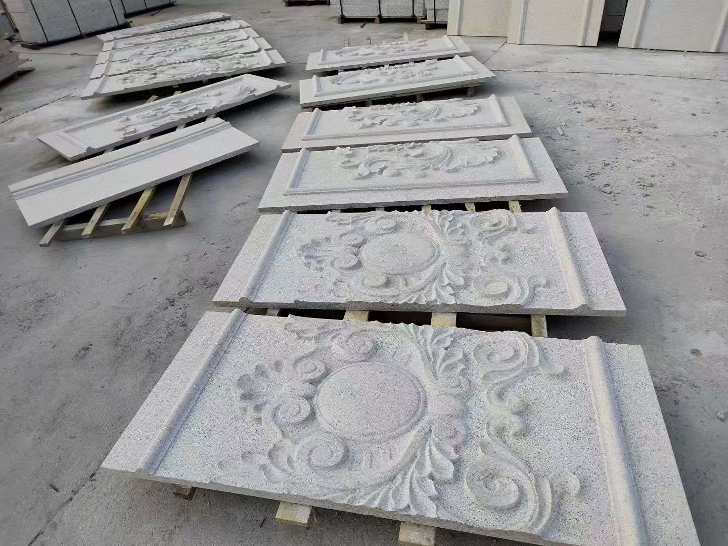 曲靖 芝麻白干挂雕花板